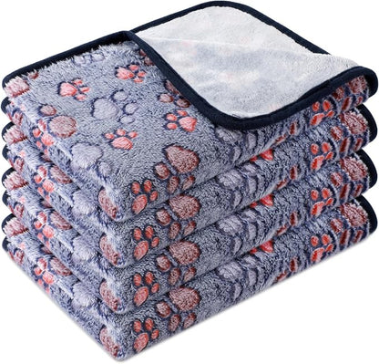 Tatuo 4 Pcs Dog Blanket for Pet Cat Blankets Indoor Puppy Teething Stuff Toys by Tatuo