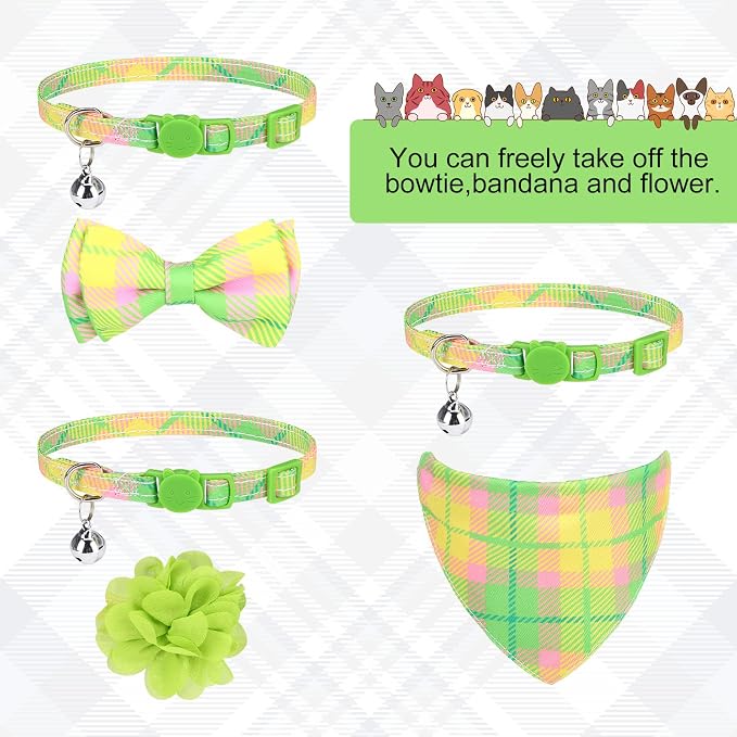 Breakaway Cat Collars with Bell & Cute Pendants - Image 5