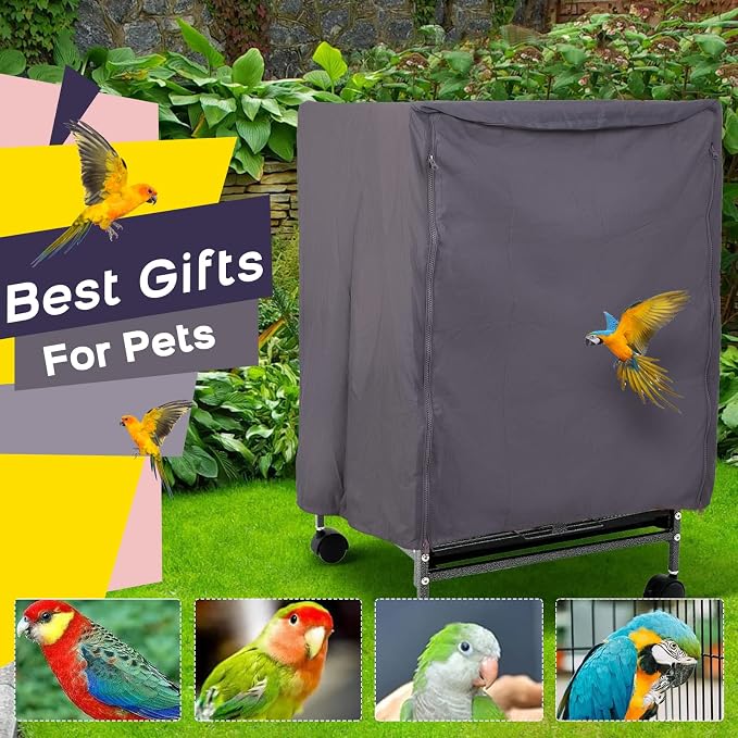 QBLEEV Birdcage Cover, Breathable Night Cover - Image 7