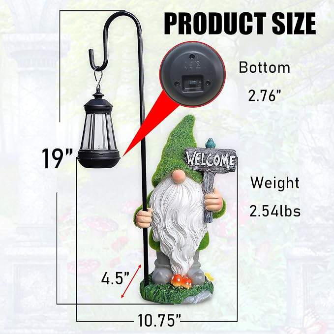 JOYBEE Garden Statues Gnome - Image 3