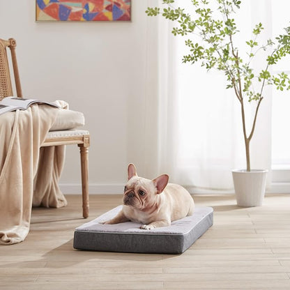 Orthopedic Memory Foam Dog Bed, Dog Crate Bed - Image 5
