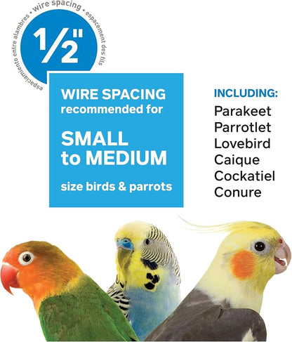 Prevue Hendryx Pet Products Wrought Iron Flight Cage - Image 7
