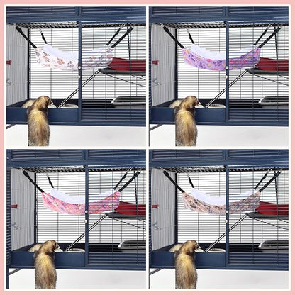 Geelin 4 Pcs Cat Hammock for Cage Hanging Soft Pet Hammock Bed - Image 7