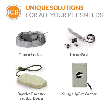 K&H Pet Products Snuggle-Up Bird Cage Heater, Bird Cage Accessory, Exotic Avian - Image 8