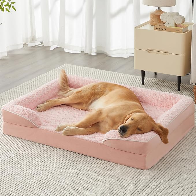 WNPETHOME Dog Beds for Large Sized Dogs, Washable Orthopedic Dog Couch Sofa Bed by WNPETHOMEPETSHOME