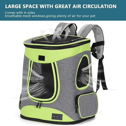 Petsfit Pet Backpack Carrier Easy-Fit Dog Travel Backpack Carrier - Image 7