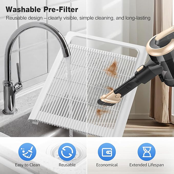KNKA Air Purifier for Home Bedroom Large Room Up to 1, 695 Ft², HEPA Air Cleaner - Image 6