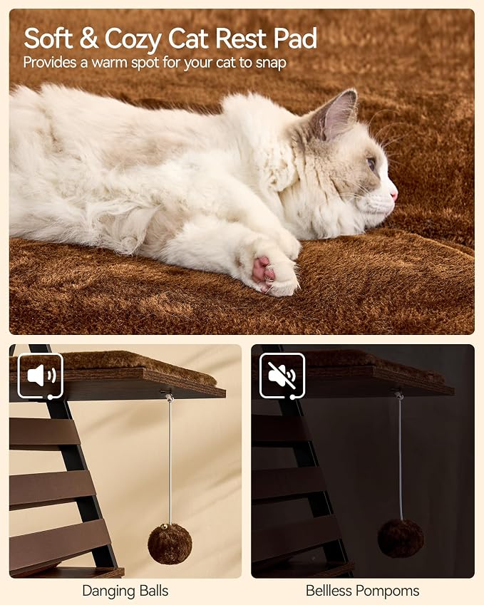 FourFurPets 72.4" Modern Cat Tower - Image 7