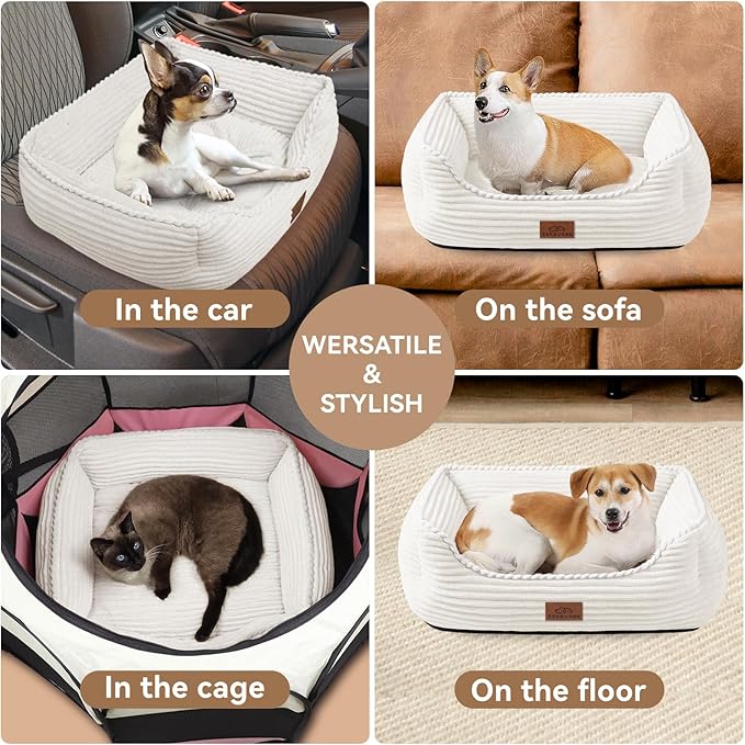 Orthopedic Dog Bed for Medium Dogs, Dog Sofa Beds Supportive Foam Pet Couch Bed - Image 4