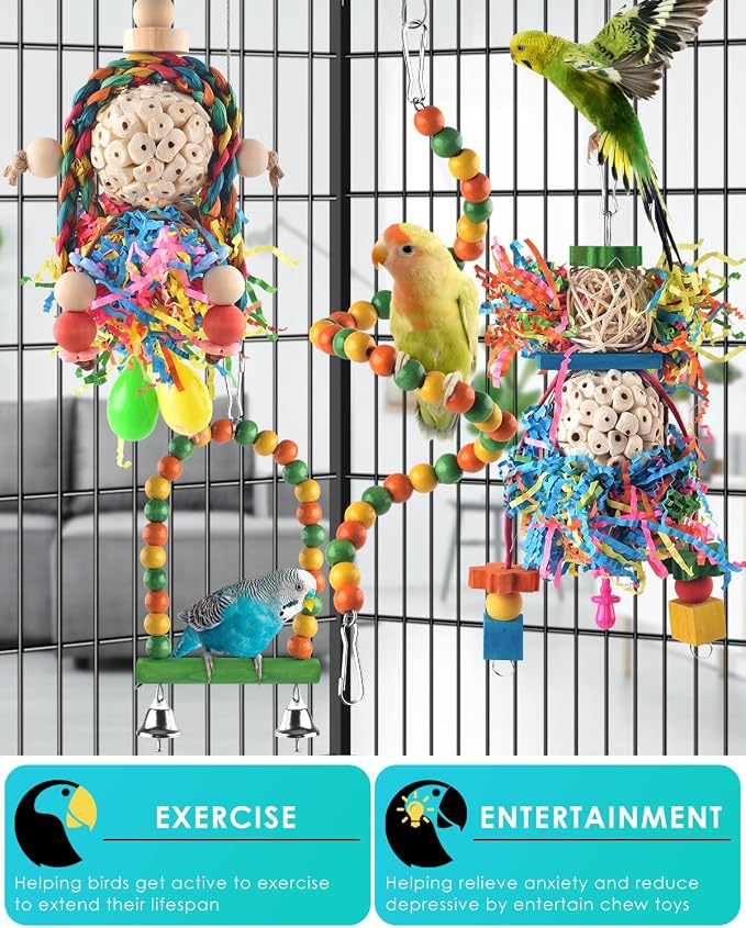 Bissap Conure Toys - Image 4