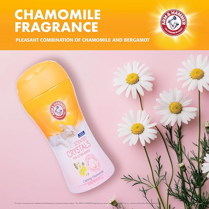 Arm & Hammer for Pets Scented Crystals for Litter Boxes, Calming Chamomile - Image 4