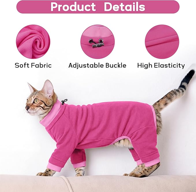 PUMYPOREITY Cat Hair Sticky Shirt – Breathable & Lightweight, Prevents Licking - Image 4