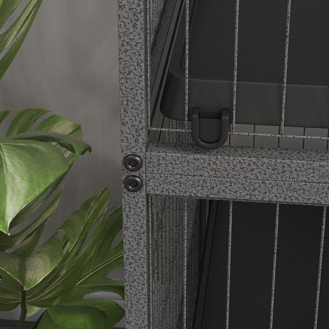 PawHut 50" 5-Tier Small Animal Cage, Ferret Cage, Large Chinchilla Cage - Image 8