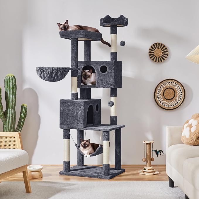 Yaheetech 73inch Cat Tree, Cat Stand Furniture - Image 2