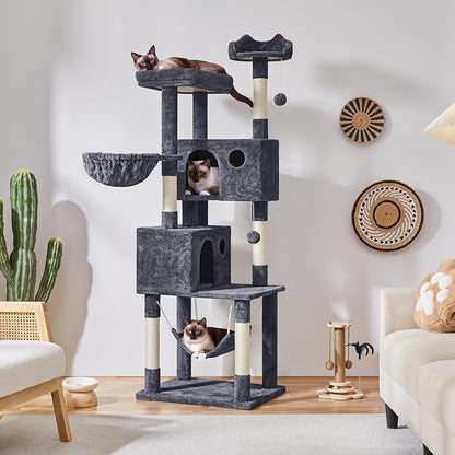 Yaheetech 73inch Cat Tree, Cat Stand Furniture - Image 2