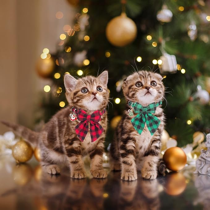 ADOGGYGO Christmas Cat Collars Breakaway - Image 2