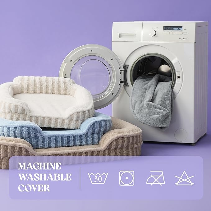 LE SURE Cute L-Plus Dog Beds, Orthopedic Waterproof Large Pet Bed - Image 7