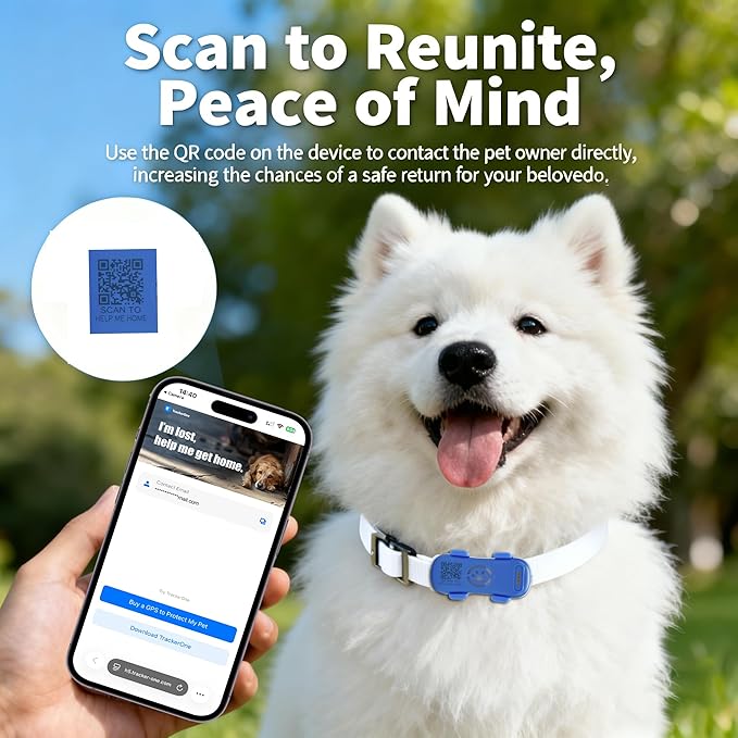 GPS Tracker for Dogs with Activity and Wellness Monitoring, Real-time Tracking - Image 3