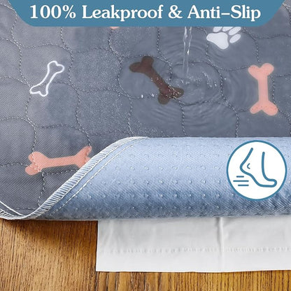 Washable Pee Pads for Dogs, Non Slip Fast Absorbent Whelping Pee Pads for Dog - Image 3