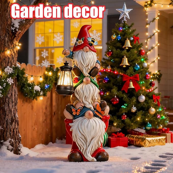 17 in Large Garden Gnome Statue - Image 6