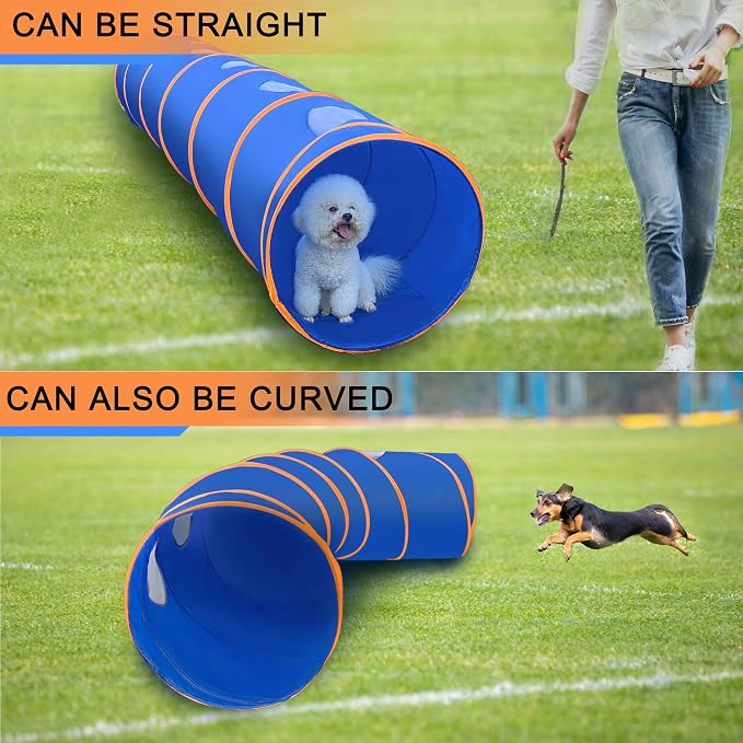 Dog Agility Tunnel with Ventilated mesh, Dog Agility Equipment, Dog Agility - Image 5