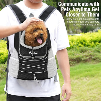 Pawaboo Pet Dog Carrier Backpack, Puppy Dog Travel Front Carrier - Image 4