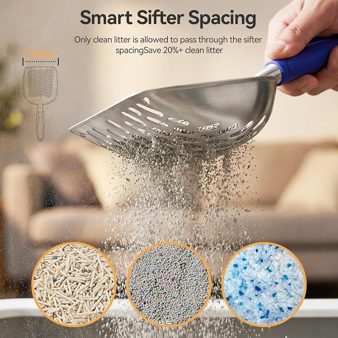 Cat Litter Scoop, Metal Scooper - Image 5