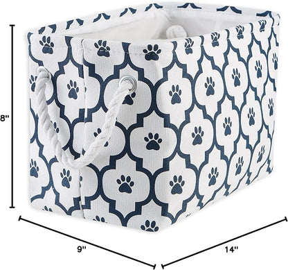 Bone Dry Pet Storage Collection Lattice Paw Print, Small Rectangle - Image 7
