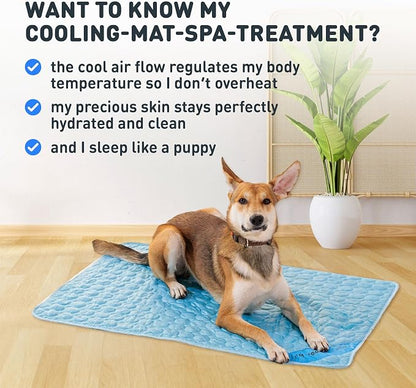 INSPECTOR TAIL Self Cooling & Traveling Mat + Free String Bag Pack/Washable & - Image 9