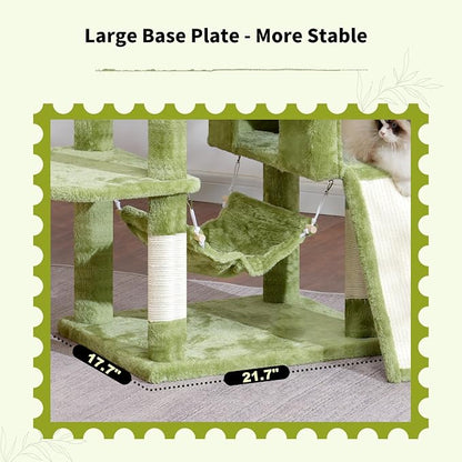 Cat Tree for Indoor Cats, Sturdy Cat Tree House - Image 4