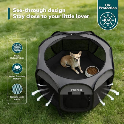 Dog Cat Playpen, Portable Puppy Pet Crate Indoor - Image 4