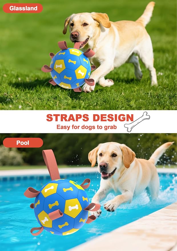 Amasiver Dog Soccer Ball Toys - Image 3