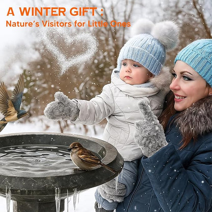 Bird Bath Heater for Outdoors in Winter, 70w Birdbath Deicer Thermostatic - Image 7