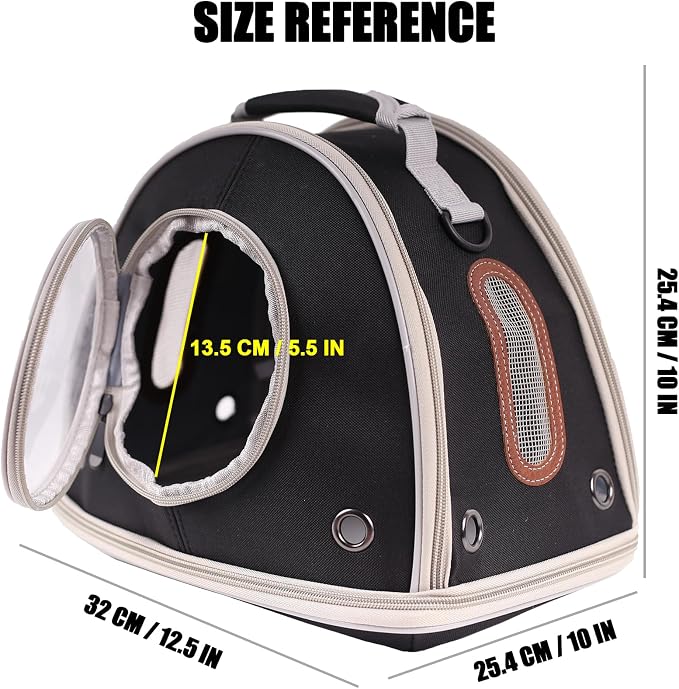 Guinea Pig Travel Carrier Cage, Portable Carry Bag - Image 2