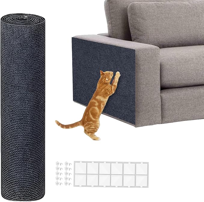 Carpet 78.7"x15.8" Trimmable Cat Scratching Mat by SATFOIV