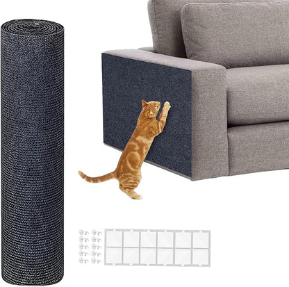 Carpet 78.7"x15.8" Trimmable Cat Scratching Mat by SATFOIV