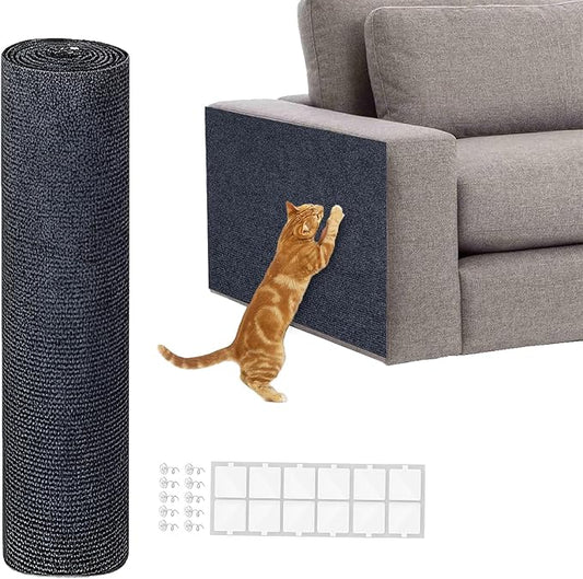 Carpet 78.7"x15.8" Trimmable Cat Scratching Mat by SATFOIV