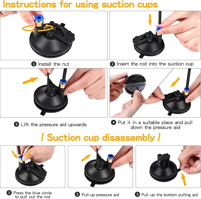 Soarer 4-in-1 Interactive Cat Feather Toys, Enhanced Suction Cup Cats Wand Toy - Image 6