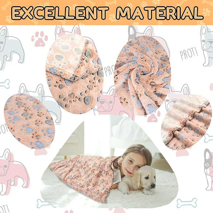 Rezutan 1 Pack 3 Blankets for Dogs, Dog Blanket for Small Pet Cat, Premium Soft - Image 5