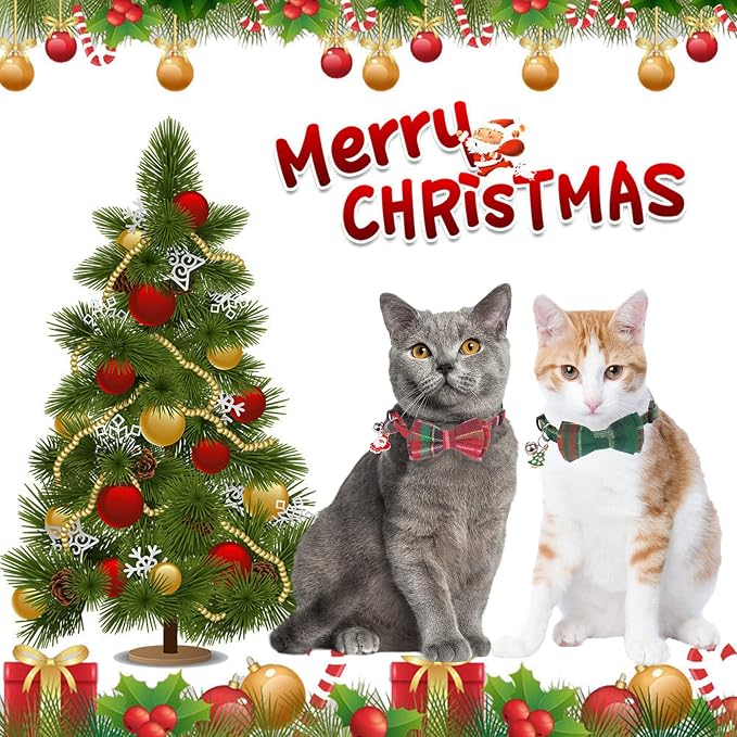 ADOGGYGO Christmas Cat Collars Breakaway - Image 4