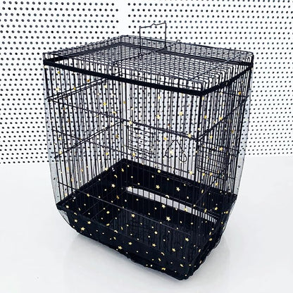 Large Bird Cage Net Cover, Bird Cage Seed Catcher, Universal Adjustable Bird - Image 5