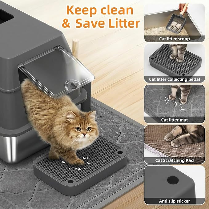 Stainless Steel Litter Box - Image 5