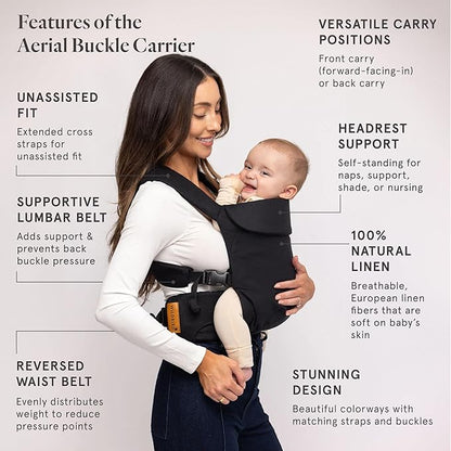 WildBird - Aerial Buckle Carrier - 2-24 Months - Standard Raven - Front or Back - Image 2