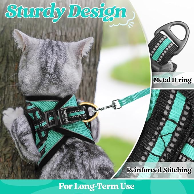 rabbitgoo Cat Harness and Leash Set - Image 5