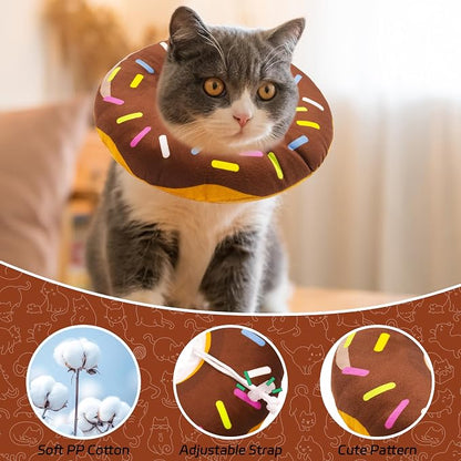 Cat Cone Collar Soft, Adjustable Cat Recovery Collar - Image 3