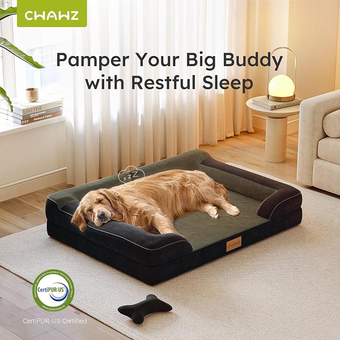Jumbo Dog Bed for Extra Large Dogs, Orthopedic Dog Bed - Image 5