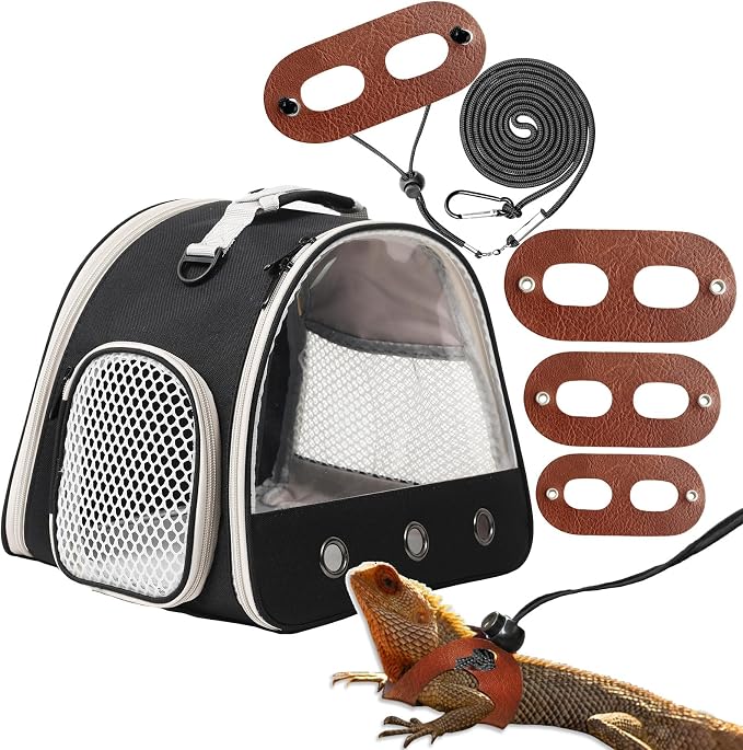 Bearded Dragon Travel Carreir Bag, Guinea Pig Carrier by WEVONIGU