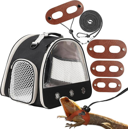 Bearded Dragon Travel Carreir Bag, Guinea Pig Carrier by WEVONIGU