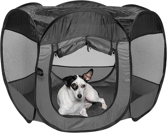 Furhaven Portable Dog Playpen Cat Tent, Pet playground, Kennel foldable indoor by FurHaven