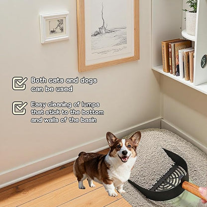 Chinshwehaw Premium Stainless Steel Cat Litter Scoop-Triple Guard - Image 8